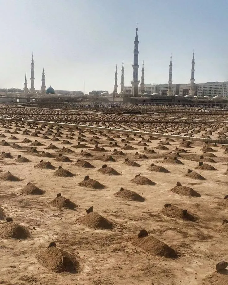 Makam Baqi yang terletak di Kota Madinah, Arab Saudi